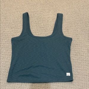 Vuori Deep Teal Tank Top